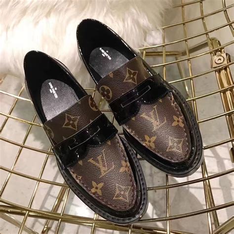 lv red loafers|louis vuitton loafers ladies.